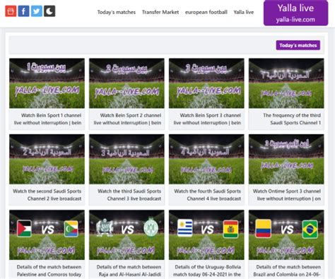 www.yalla live tv|Live Soccer TV